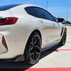 BMW 8-serie G14/G15/G16 2018– Sideskørt-forlængere V1 (til G16 M-Sport/F93 M8, carbon) foto 3