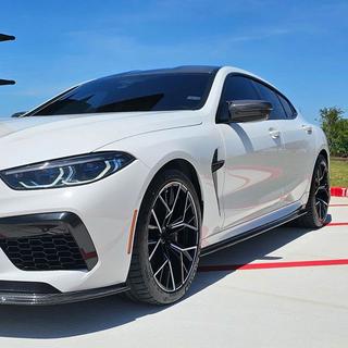 Sideskørt-forlængere V1 (til G16 M-Sport/F93 M8, carbon) BMW 8-serie G14/G15/G16 2018– foto 2