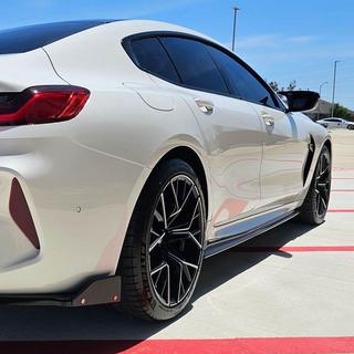 Sideskørt-forlængere V1 (til G16 M-Sport/F93 M8, carbon) BMW 8-serie G14/G15/G16 2018– foto 3