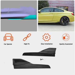 V3 sideskørteforlængere (til M3 sideskørter, carbon) BMW 3-serie F30/F31 2012–2019 foto 2