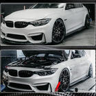 BMW 3-serie F30/F31 2012–2019 Sideskørte-extensions V2 (til M3 sideskørter, carbon) foto 4