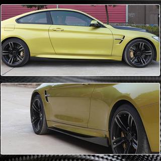 Sideskørtelister V2 (til F82/F83, kulfiber) BMW 4-serie F32/F33/F36 2012–2020 foto 3