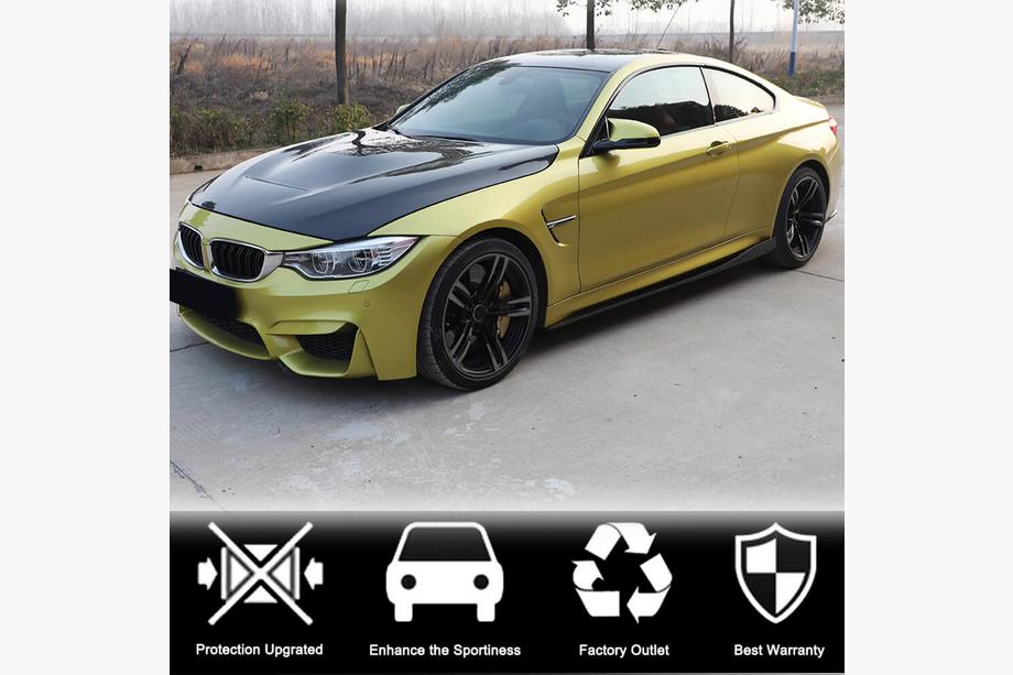 BMW 4-serie F32/F33/F36 2012–2020 Sideskørtelister V2 (til F82/F83, kulfiber) Foto 2