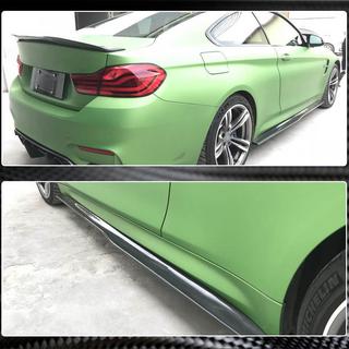 V3 sideskørt-extensions (til F82/F83, carbon) BMW 4-serie F32/F33/F36 2012–2020 foto 4