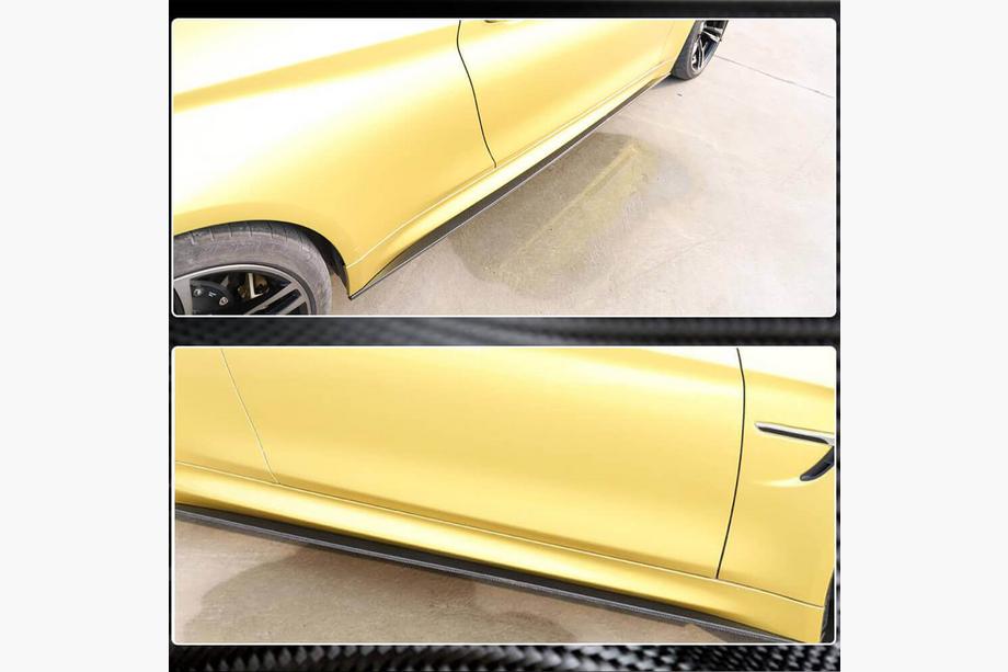 BMW 4-serie F32/F33/F36 2012–2020 V5 sideskørter (til F82/F83, carbon) Foto 3