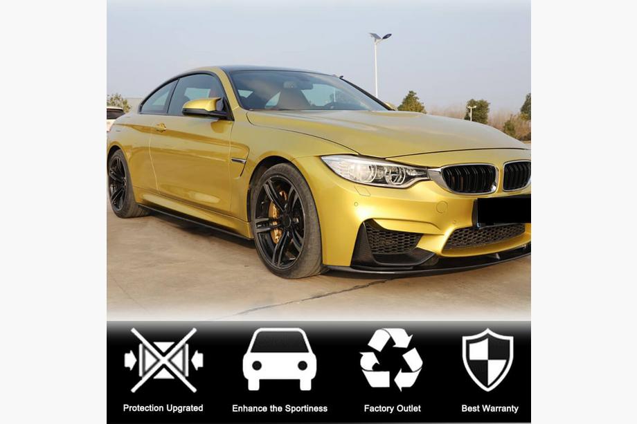 BMW 4-serie F32/F33/F36 2012–2020 Kulfiber dørtærskelbeklædning V6 (til F82) Foto 2