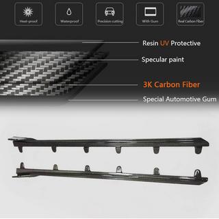 V3 sideskørter (til G22/G23 M-Sport, kulfiber) BMW 4-serie G22/23/26 2020– foto 4