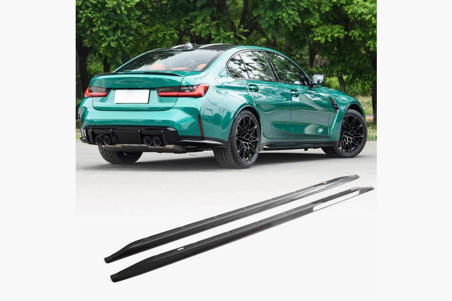 BMW 3-serie G20/G21 2018– V3 sideskørter (til G80, carbon) Foto 1