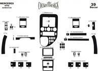Mercedes Vito W638 1996–2003 Instrumentbordslister Meric (V-клас, 1999-2003) Carbon foto 5