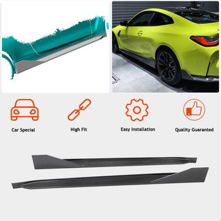 Sideskørt-extensions V2 (til G82/G83, carbon) BMW 4-serie G22/23/26 2020– foto 2