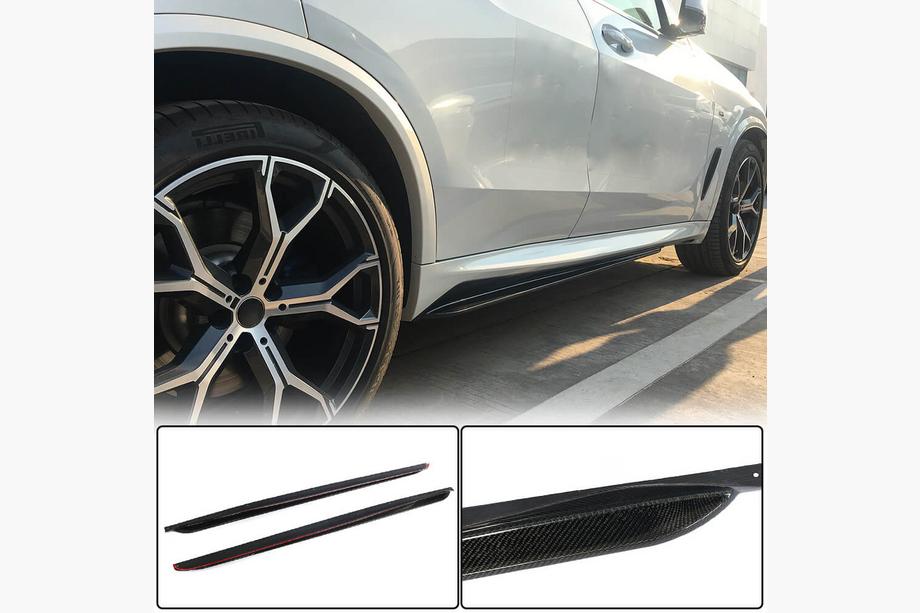 BMW X5 G05 2019–2026 Sideskørter Carbon V1 (Ægte carbon) Image