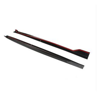 Dørtrinslister i carbon V2 (ægte carbonfiber) foto 3