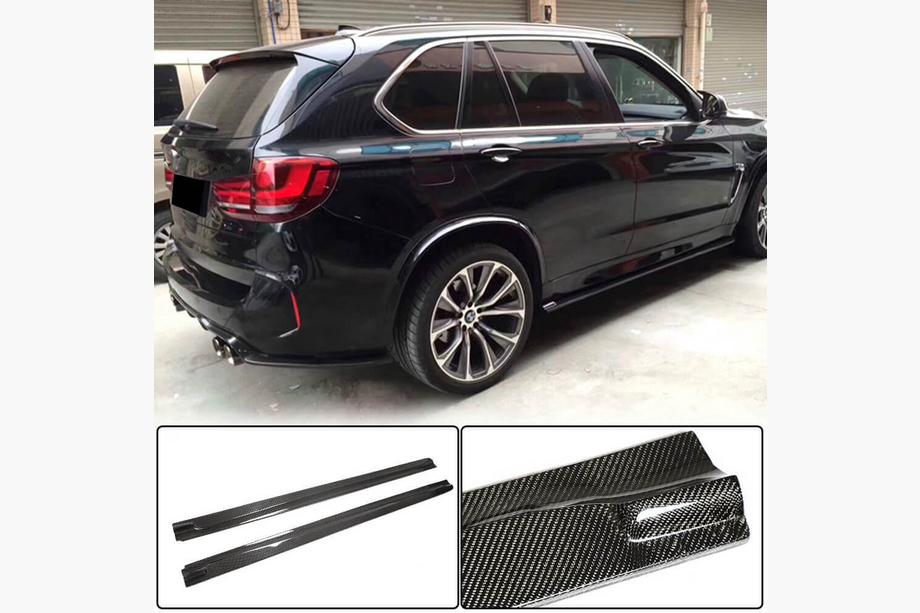 BMW X6 F16 2014–2019 Sideskørtforlængere (til F86, carbon) Image