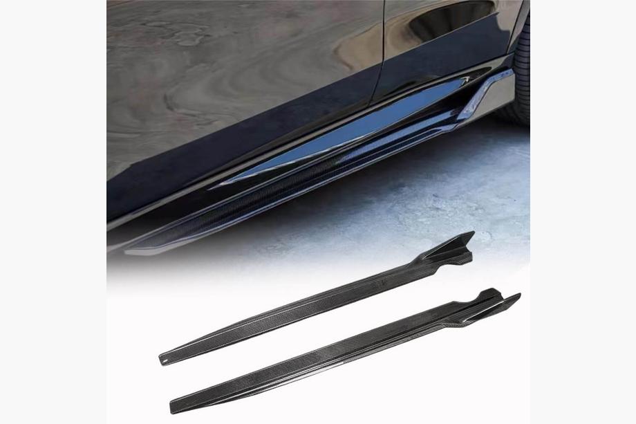 BMW X6 G06 2019–2027 Sideskørter (2018-2022, Carbon) Image