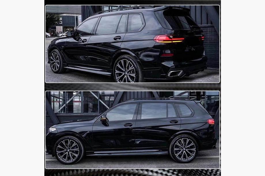 BMW X7 G07 2019– Sideskørter (til M-Sport, carbon) Foto 10