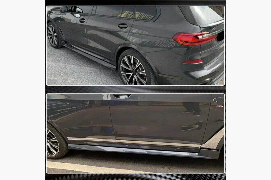 BMW X7 G07 2019– Sideskørter (til M-Sport, carbon) Foto 11