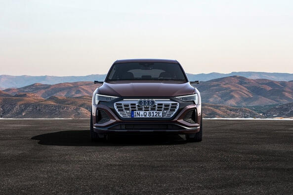 Test af den premium coupé-SUV Audi Q8 e-tron Sportback