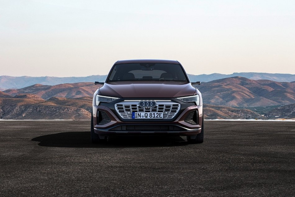 Test af den premium coupé-SUV Audi Q8 e-tron Sportback