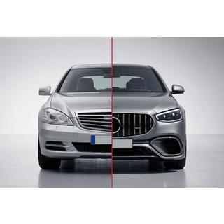 Restyling kit til W223 AMG S63 Mercedes S-Klasse W221 2005–2013 foto 1