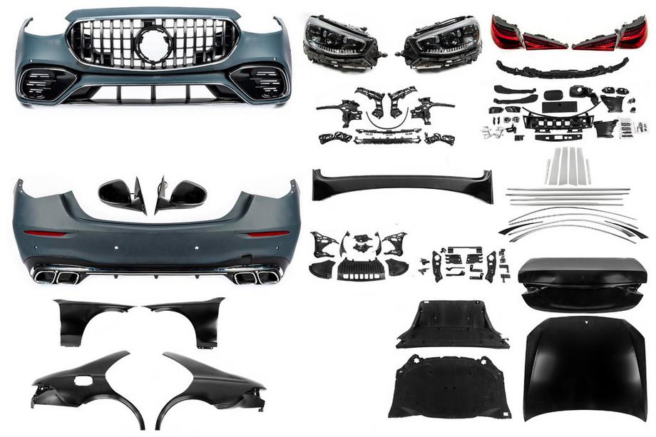 Mercedes S-Klasse W221 2005–2013 Restyling kit til W223 AMG S63 Foto 2