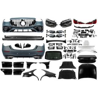 Restyling-kit til W223 AMG S63 (med dørhåndtag og indsatser) Mercedes S-Klasse W221 2005–2013 foto 1