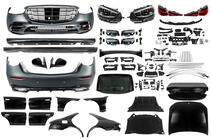 Mercedes S-Klasse W221 2005–2013 Facelift kit til W223 AMG Line (med dørhåndtag og indsatser) foto 1