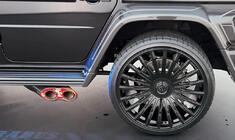 Mercedes G class W465 2025– Udstødningsenderør BRB Carbon (2 stk.) foto 1