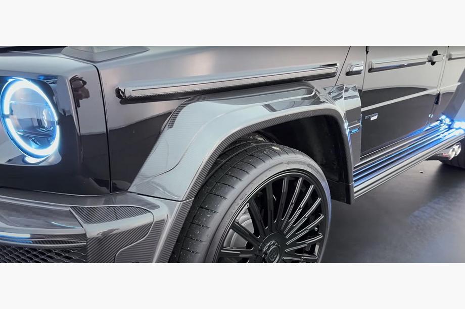 Mercedes G class W465 2025– BRB Carbon karrosserilister (10 stk.) Foto 1