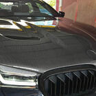 BMW 5-serie G30/G31 2017–2023 Motorhjelm (F90-stil, kulfiber) foto 1