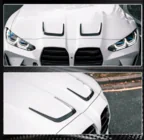 BMW 3-serie G20/G21 2018– Motorhjelmscovers (til G80, kulfiber) foto 5