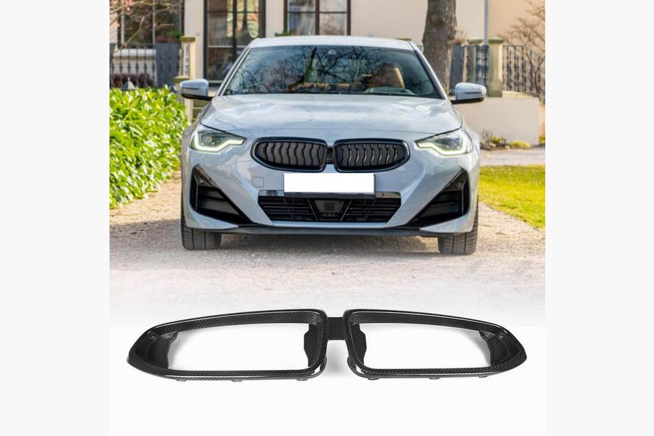 BMW 2-serie G42 2021– Grillramme (til M-Sport, carbon) Image