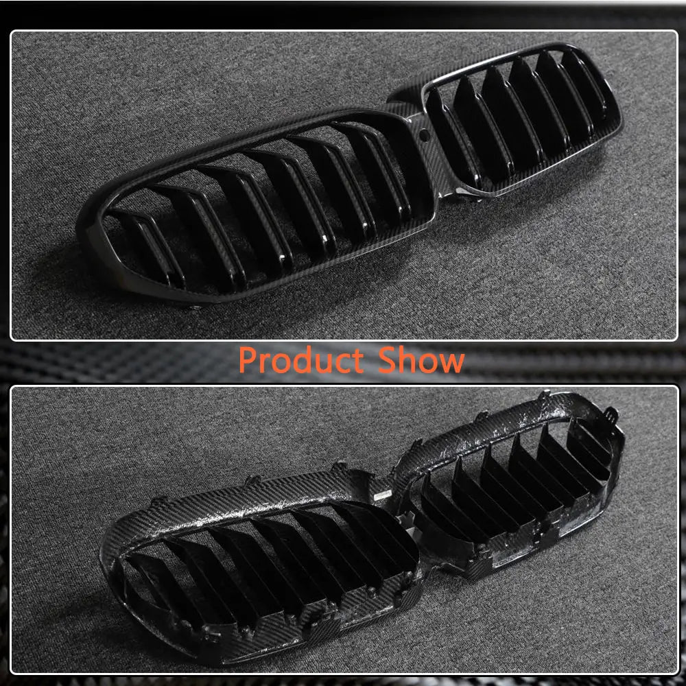 BMW 5-serie G30/G31 2017–2023 Nyregriller M-Look V1 (2021-2023, tør kulfiber) foto 6
