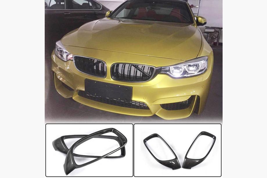 BMW 4-serie F32/F33/F36 2012–2020 Kølergrill-ramme (Carbon) Image