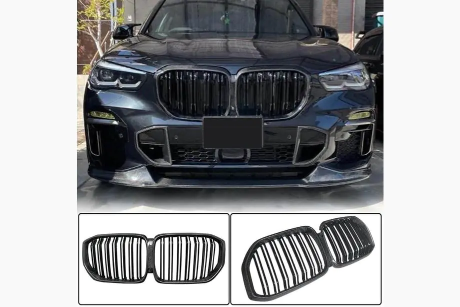 BMW X5 G05 2019–2026 M-Look V2 nyregrill (2018-2022, kulfiber) Image