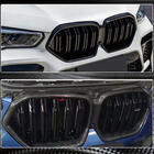 BMW X6 G06 2019–2027 Nyregrille M-Look (2018-2022, kulfiber) foto 7