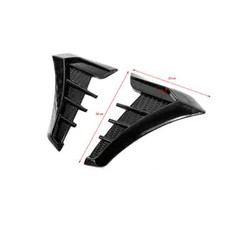 Universelle ventilationslister til skærme, type D (attrap, 2 stk.) foto 4