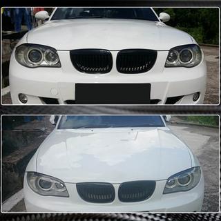 Forlygtevipper (Carbon) BMW 1-serie E81/E82/E87/E88 2004–2011 foto 4