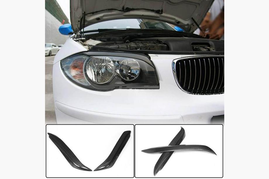 BMW 1-serie E81/E82/E87/E88 2004–2011 Forlygtevipper (Carbon) Image