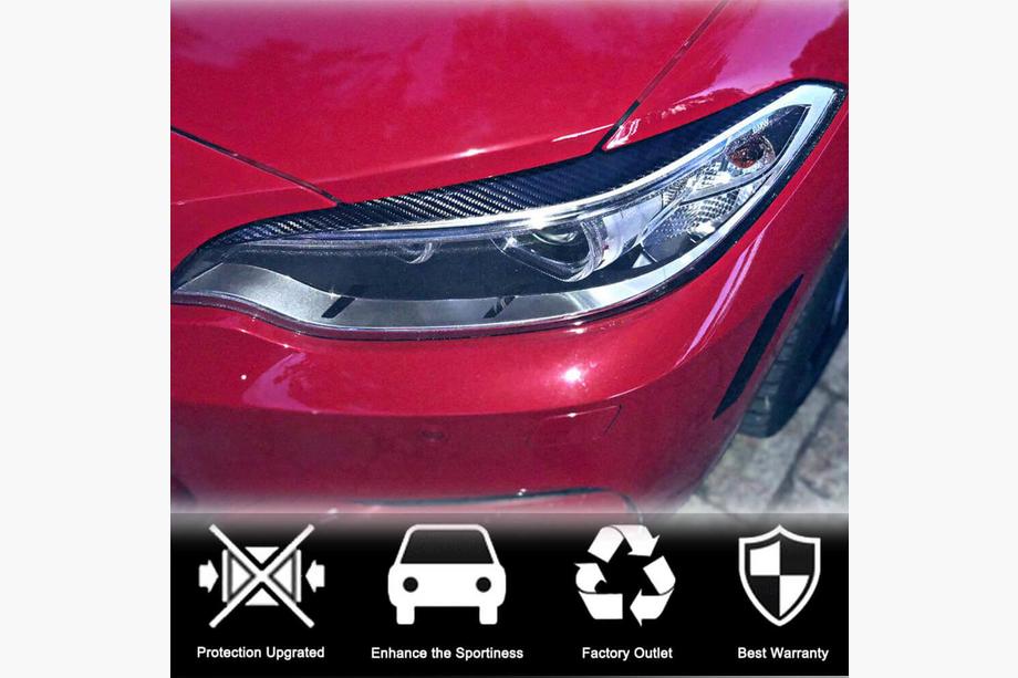 BMW 2-serie F22/F23 2014–2021 Forlygtevipper (Carbon) Foto 3