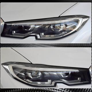 Forlygteøjenlåg (2018-2022, Kulfiber) BMW 3-serie G20/G21 2018– foto 4
