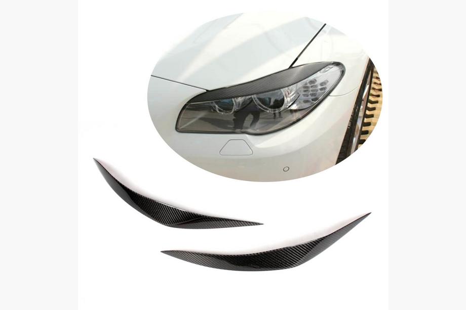 BMW 5-serie F10/F11 2010–2016 Forlygtevipper (2010-2013, kulfiber) Image
