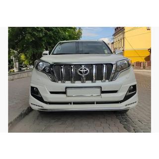 Spoilerlæber til for- og bagkofanger Luxury (2013-2017) Toyota Land Cruiser Prado 150 2009–2023 foto 1
