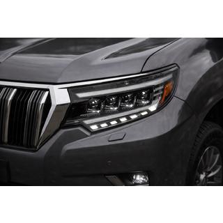 Forlygter Lexus-design 4-LED V2 (2017+, 2 stk) Toyota Land Cruiser Prado 150 2009–2023 foto 1