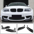 BMW 1-serie E81/E82/E87/E88 2004–2011 Frontkofanger flaps (til 1M E82, karbon) foto 1