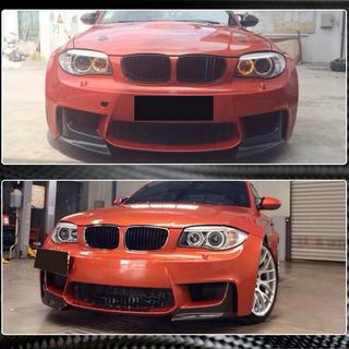 Frontkofanger flaps (til 1M E82, karbon) BMW 1-serie E81/E82/E87/E88 2004–2011 foto 3