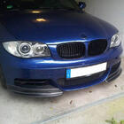 BMW 1-serie E81/E82/E87/E88 2004–2011 Front bumper flaps Flap (til E82/E88 M-Sport, carbon) foto 2
