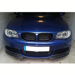 Front bumper flaps Flap (til E82/E88 M-Sport, carbon) BMW 1-serie E81/E82/E87/E88 2004–2011 foto 3