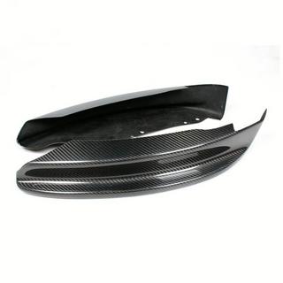 Front bumper flaps Flap (til E82/E88 M-Sport, carbon) BMW 1-serie E81/E82/E87/E88 2004–2011 foto 4