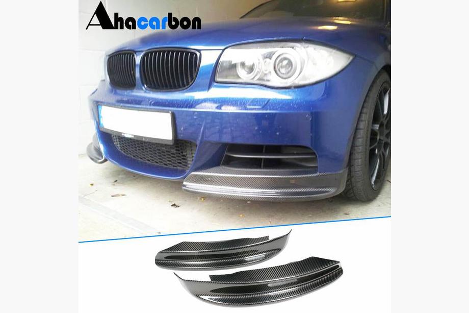 BMW 1-serie E81/E82/E87/E88 2004–2011 Front bumper flaps Flap (til E82/E88 M-Sport, carbon) Image