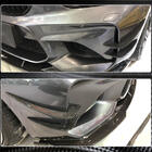 BMW 2-serie F22/F23 2014–2021 Frontlæbe til kofanger (til F87 M2, kulfiber) foto 4